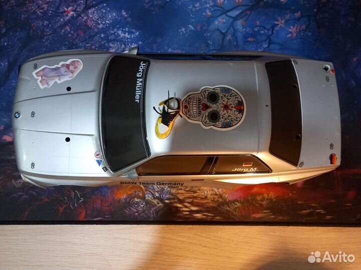 Кузов rc drift 1 10 bmw e30 m3