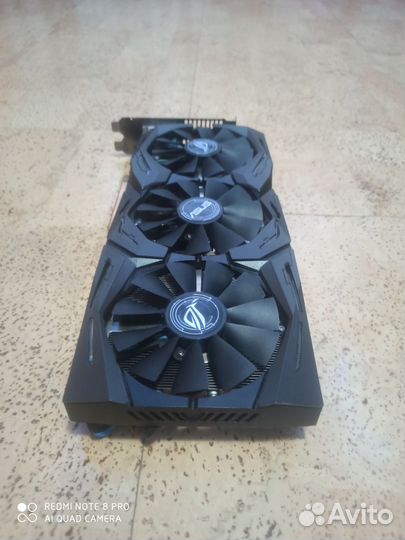 Видеокарта gtx 1060 6gb asus rog strix