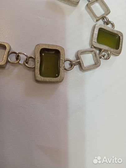 Винтажные клипсы и браслет givenchy