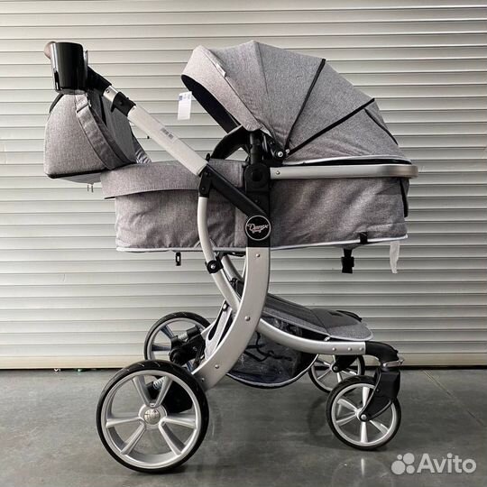 Новая Коляска трансформер 2в1/3в1 Darex 608 Эмили