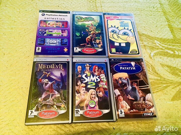 Игры для sony PSP в коллекцию