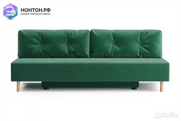 Диван еврокнижка Сайле зеленый