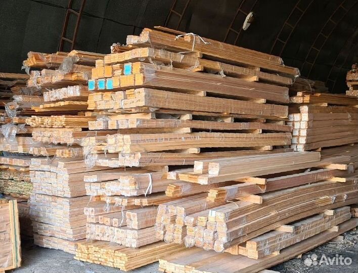 Площадка для лестниц из лиственницы 40 x 1000 x 25