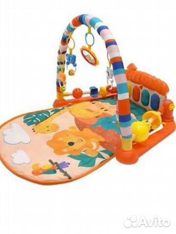 Развивающий коврик с пианино