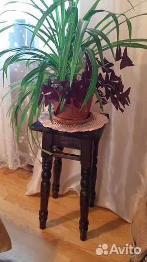 Подставка для цветов деревянная жардиньерка