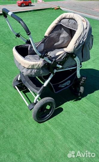 Коляска-трансформер Babyton Pillo OX Grey-Beige