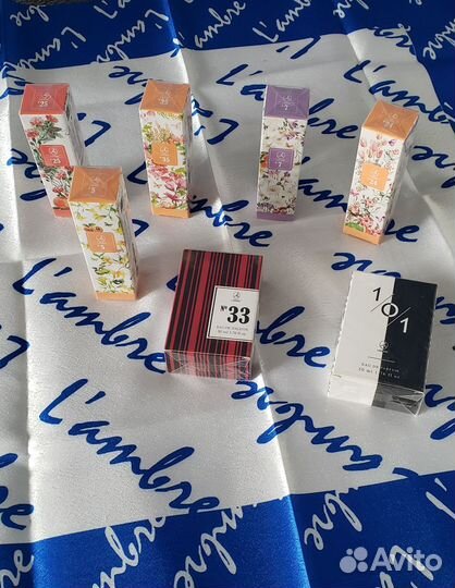 Духи компании lambre