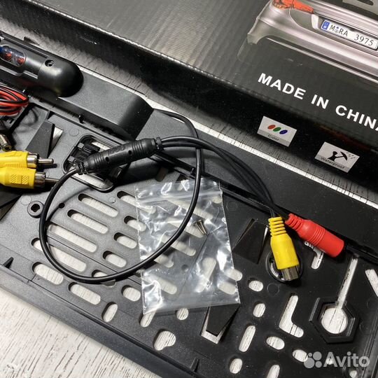 Камера заднего вида с рамкой гос. номера