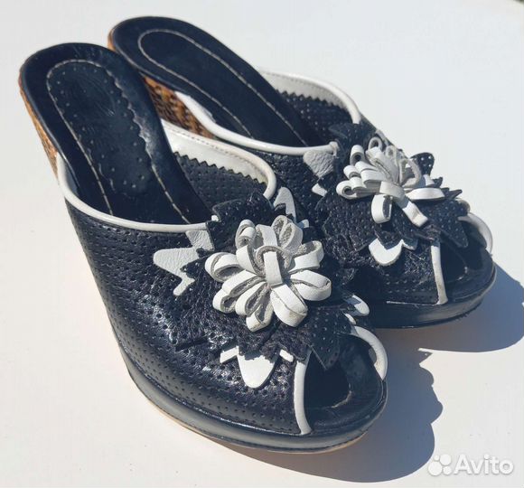 Босоножки женские 37 размер натуральная кожа Ripka