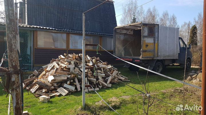 Дрова Эконом колотые 4,5куб.м