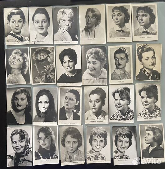 Открытки советских артистов