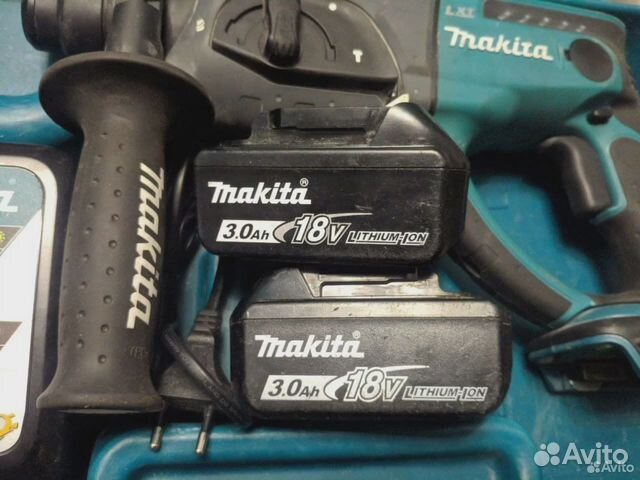 Перфоратор Makita dhr202rfe, кейс Milwaukee, bosch