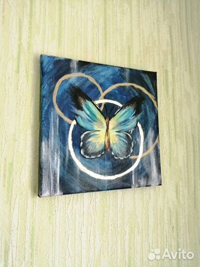 Интерьерная картина акрилом 