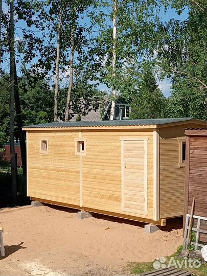 Баня под ключ без посредников 6х2.3. 50 мм