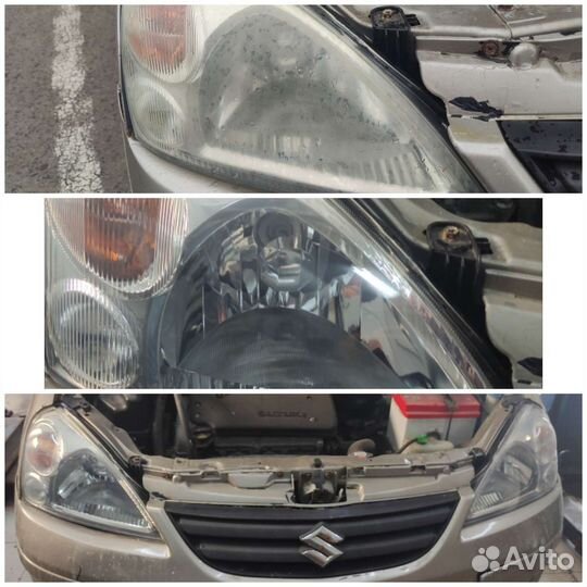 Восстановление фар