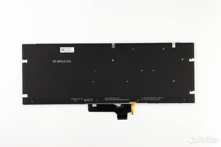 Клавиатура для Asus X431FA Silver p/n: 9Z.nfkbn.C