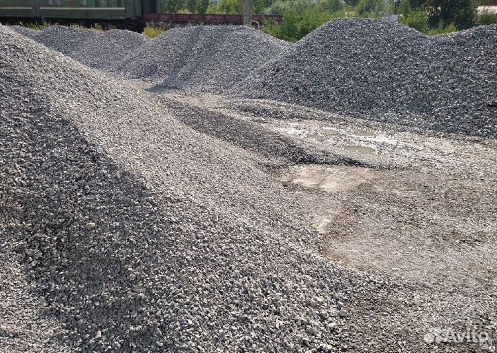 Щебень гранитный