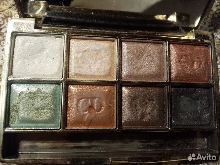 Тени dior кремовые тени пудра компактная