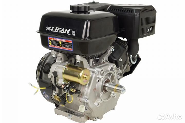 Двигатель lifan-NP460E 18.5 л/с 18А (вал 25мм)