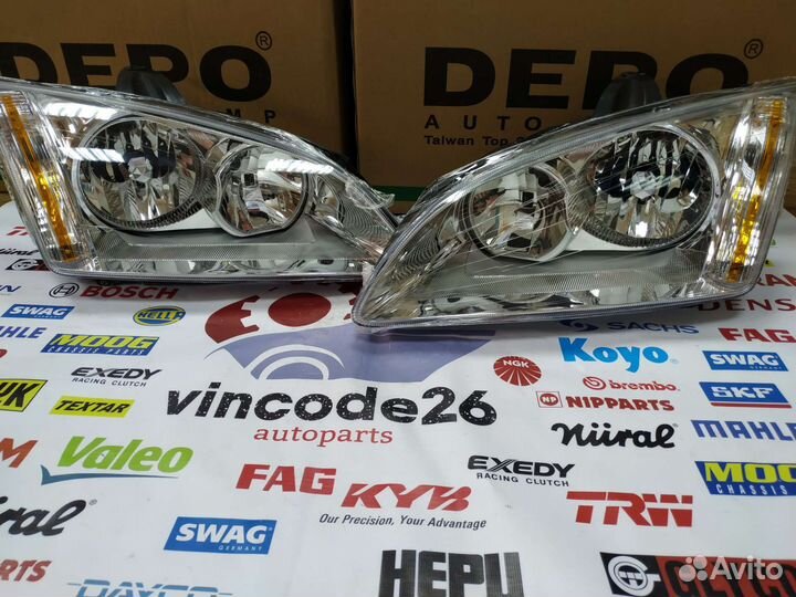 Фары Ford Focus Depo аналог новые