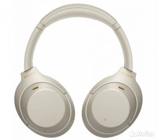 Наушники Sony WH-1000XM4, серебристый
