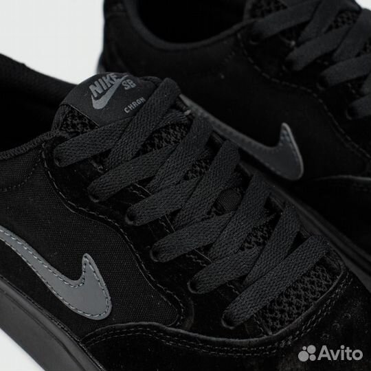 Кеды Nike SB Chron Suede Trp.Black