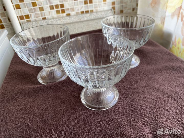 Креманки 3 штуки