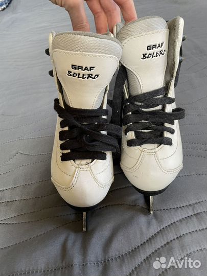 Коньки фигурные 30 размер