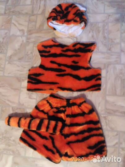 Костюм новогодний тигренок прокат