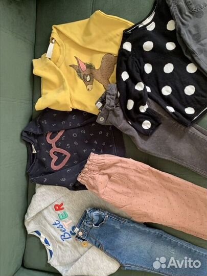 Вещи на девочку 98 пакетом или отдельно