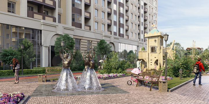 3-к. квартира, 103,8 м², 15/21 эт.