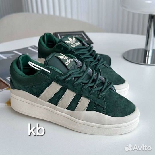 Кроссовки Adidas Campus Bad Bunny Green