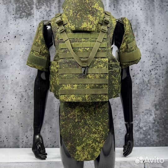 Бронежилет штурмовой+комплет бронеплит бр5 емр