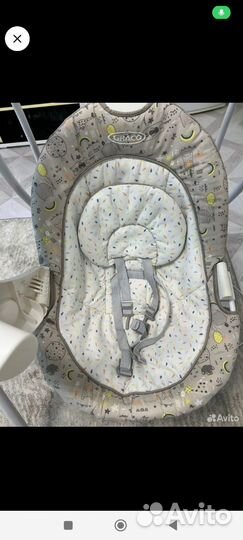 Детские электронные качели бу