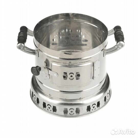 Самовар Турецкий из нержавеющей стали разборный 4