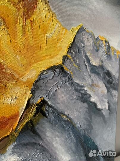 Картина маслом на холсте 