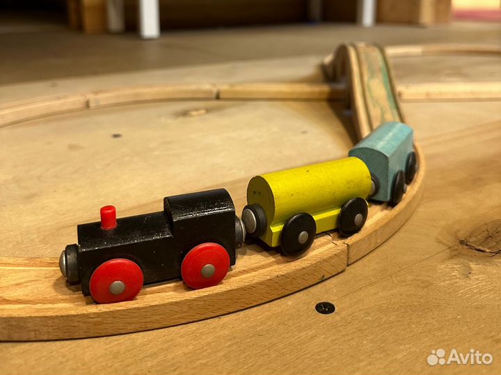 Паровозик и жд дорога IKEA оригинал