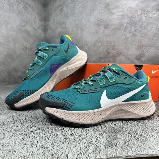 Кроссовки nike pegasus trail 3 зеленые