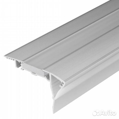 Профиль с экраном Arlight ALU-stair-DK-2000 anod+frost 015473