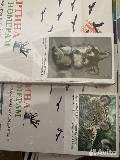 Картина по номерам, новая