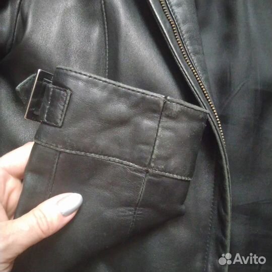 Куртка кожаная Франция 42 р