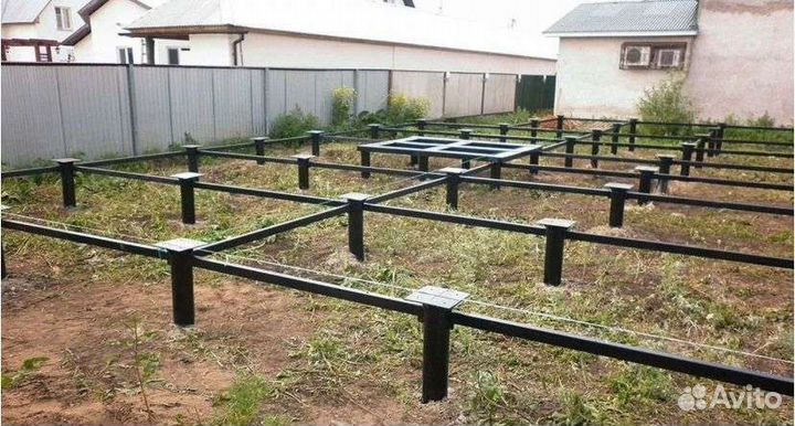 Винтовые сваи под ключ установка обвязка