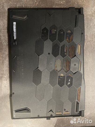 Игровой ноутбук msi katana 17 b12u