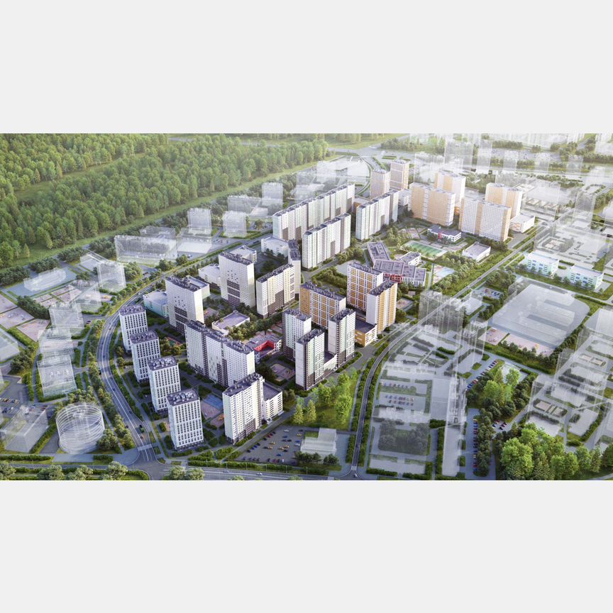 1-к. квартира, 30,9 м², 12/25 эт.