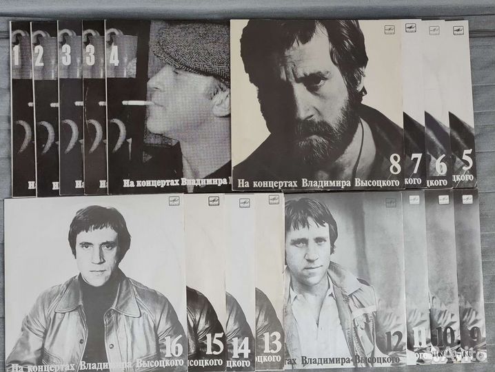 Винил. На концертах Высоцкого