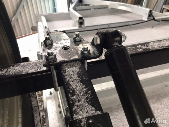 Накладка крепления оси 750 кг и рессоры прицепа М