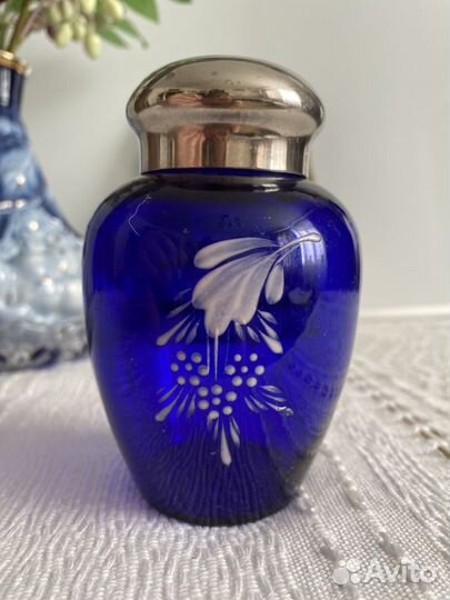 Чайница Кобальт Винтаж СССР