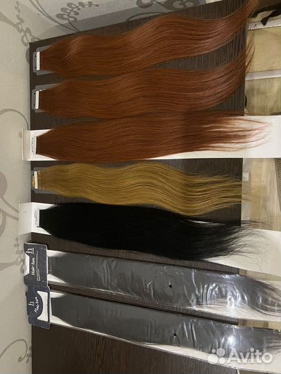 Волосы на лентах