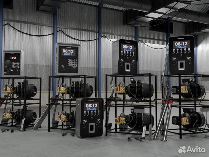 Автомойка самообслуживания luxwash 593