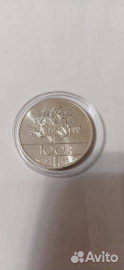 100 Франков 1986 Франция. 100 лет Статуи Свободы